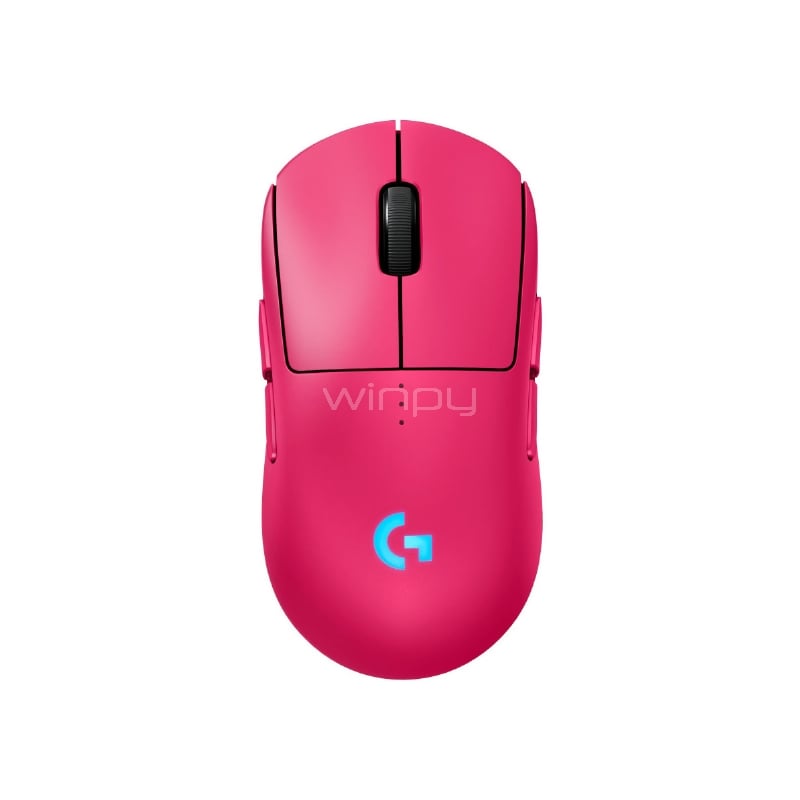 Mouse Gamer Inalámbrico Logitech G PRO 2 Rosado (LIGHTSPEED, 32.000 DPI, Ultraligero)
