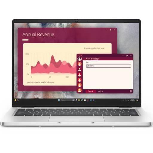 Notebook Dell Pro 14250 de 14” (Ultra 5 235U, 16GB DDR5, 512GB SSD, Win11 Pro)