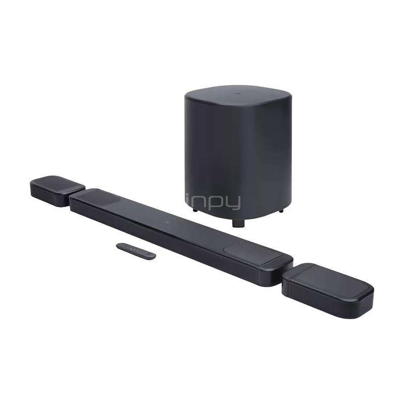 Barra de Sonido JBL Bar 1000 M2 (Inalámbrica, Bluetooth/Wi-Fi)