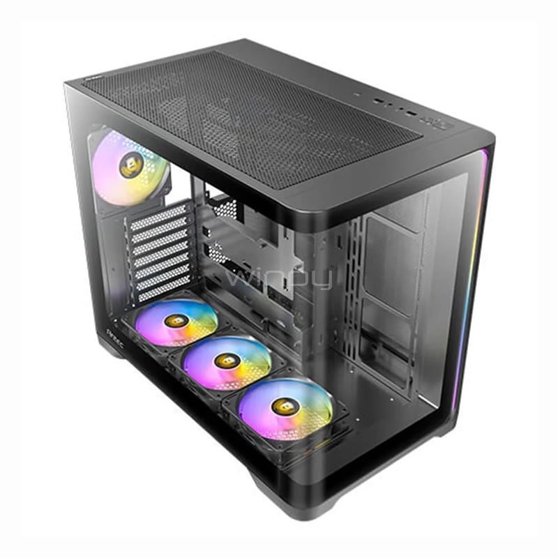 Gabinete Gamer Antec C5 Curve ARGB (Mid Tower, ATX, Vidrio Templado, ARGB)
