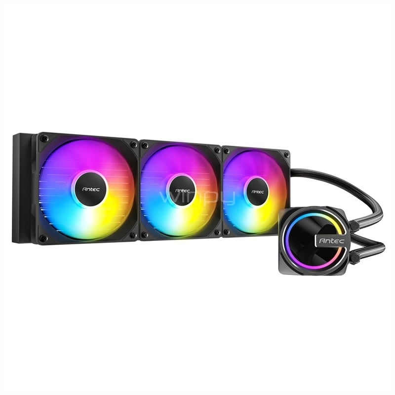 Refrigeración Líquida Antec Skeleton 360 ARGB (Radiador de 360mm, Negro)