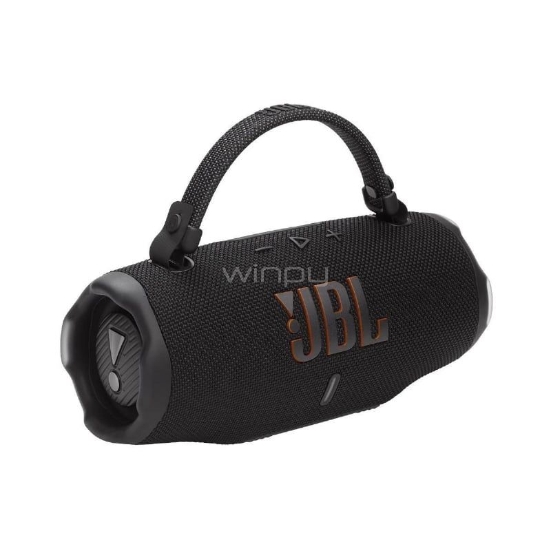 Parlante JBL Charge 6 (Bluetooth, Negro, Powerbank)