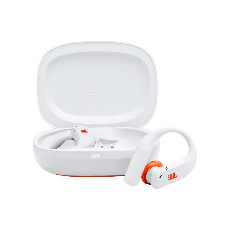 Audífonos JBL Endurance Peak 4 (TWS, Bluetooth, Deportivos, Blanco)