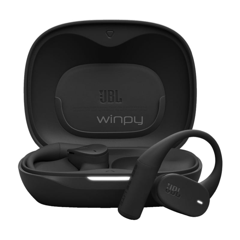 Audífonos JBL Sense Lite (TWS, Open-Ear, Bluetooth, Negro)