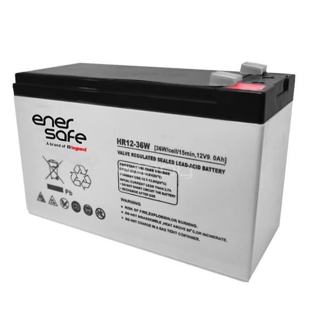Batería Enersafe de 12V/9Ah (Plomo Acido, 36W)