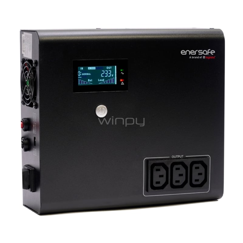 Inversor Cargador Enersafe de 2500VA (2500W, 24VDC, onda pura)