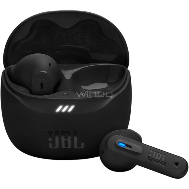 Audífonos True Wireless JBL Tune Flex 2 (ANC, JBL Pure Bass, hasta 48h batería, negro)