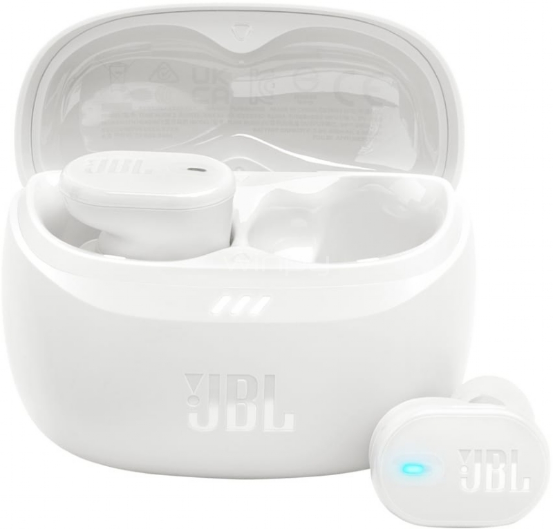 Audífonos True Wireless JBL Tune Buds 2 (ANC, JBL Pure Bass, hasta 48h batería, blanco)