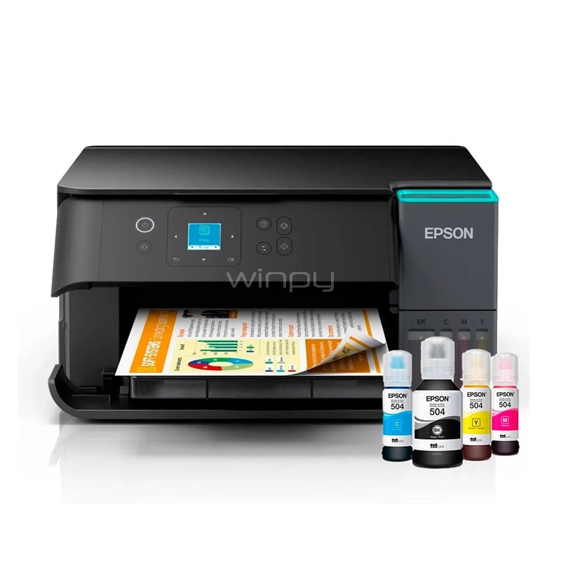 Multifuncional Epson EcoTank L4360 Wi-Fi (Tanques de tinta, impresión, escaneo, copia)