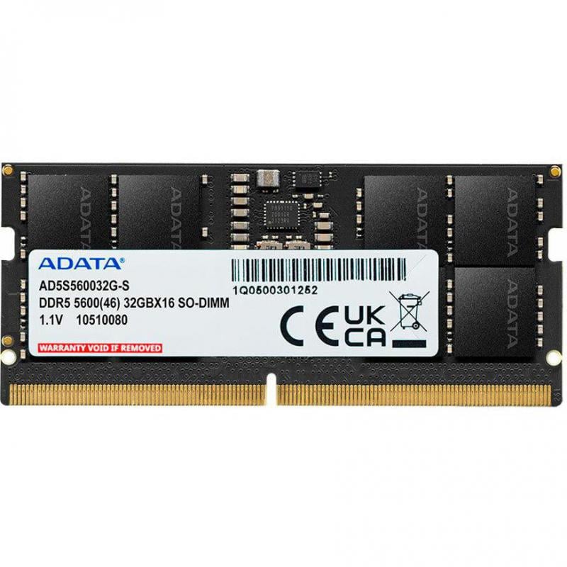 Memoria Notebook ADATA Value Series de 16GB (DDR5, 5600MHz, CL46, SODIMM)