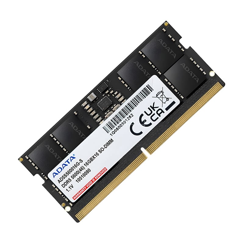 Memoria Notebook ADATA Value Series de 16GB (DDR5, 5600MHz, CL46, SODIMM)