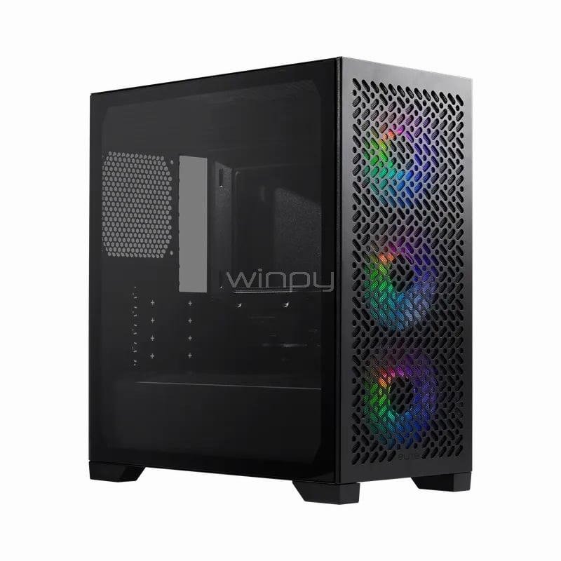 Gabinete Cooler Master Elite 302 (Micro-ATX, Compacto, Negro)