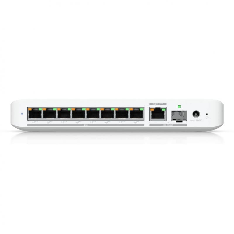 Switch Ubiquiti UniFi Flex 2.5G PoE (8 Puertos PoE++ Multi-Gigabit, Uplink 10G)