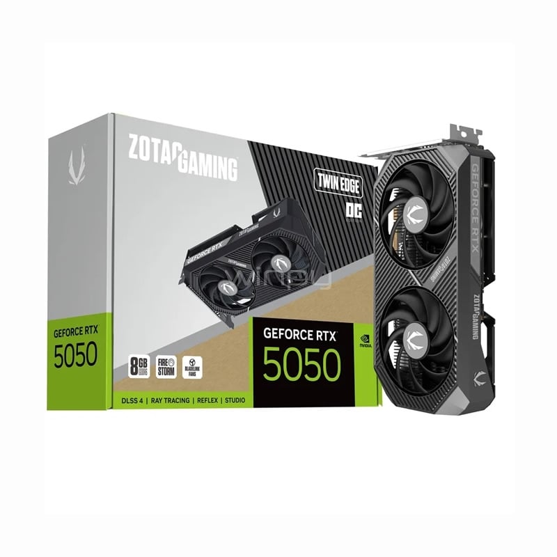 Tarjeta gráfica ZOTAC RTX 5050 Twin Edge OC de 8GB GDDR6