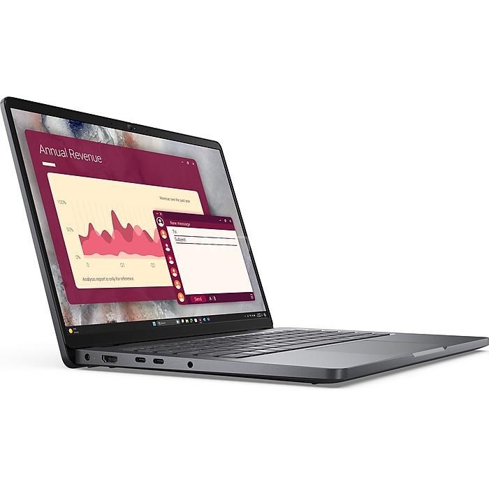 Notebook DELL Pro Silver de 14” (Ultra 7 255U, 32GB DDR5, 1TB SSD, Win11 Pro)