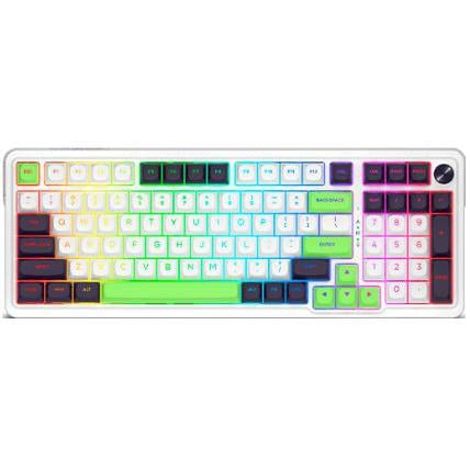Teclado Mecánico Redragon Eisa MAX K686 (Ingles, RGB, White/Black/Green)