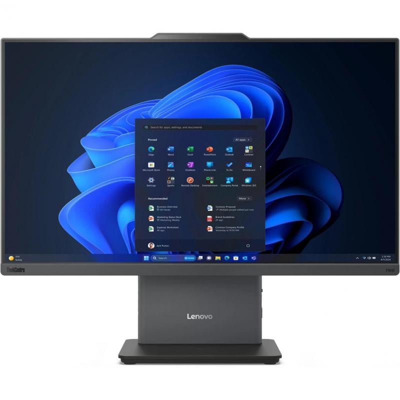 All in One Lenovo ThinkCentre Neo 50a de 24” (Core 7 240H, 16GB, 512GB SSD, Win11 Pro)