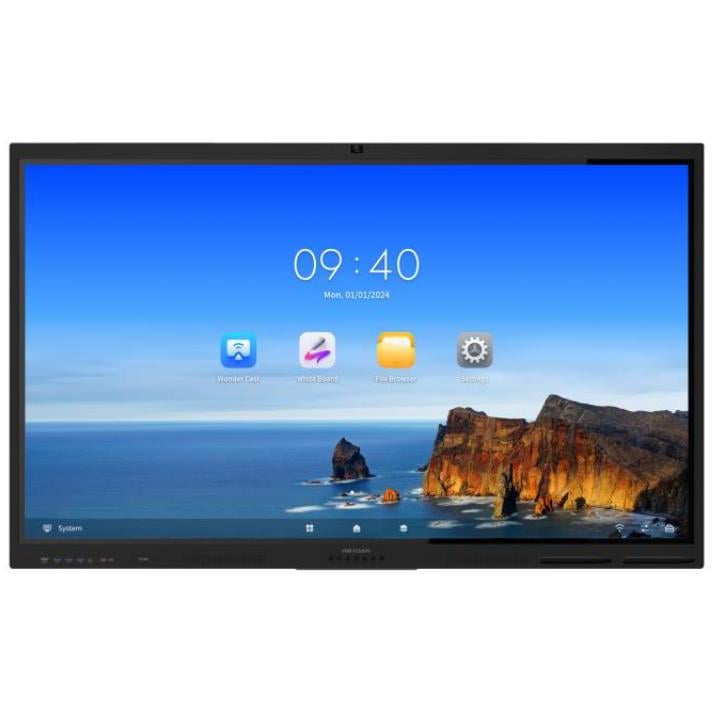 Monitor Interactivo Hikvision DS-D5B75RB/FL de 75” (8GB RAM, 128GB ROM)