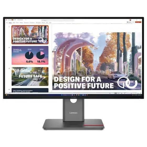 Monitor Lenovo P27qd-40 de 27“ (IPS, QHD, 120Hz, Eyesafe 2.0, HDMI, DisplayPort)