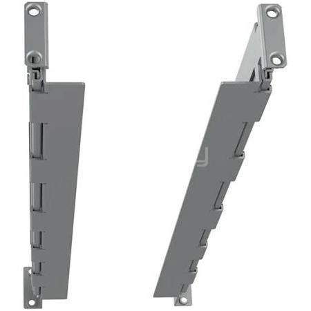 Kit de rieles para rack Forza FDC de 2U (Ajustable hasta 1100mm, Capacidad 80kg, Acero galvanizado)