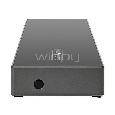Estación de Acoplamiento StarTech DK31 (USB-C, USB, Triple 4K, PD 100W)