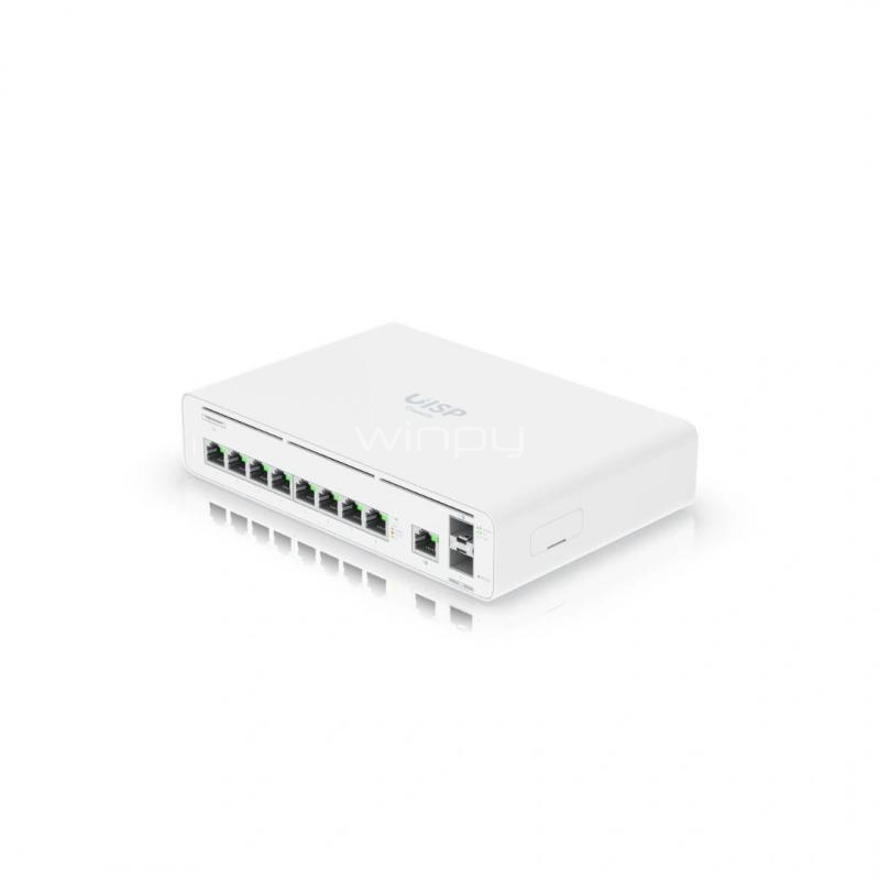 Consola de Red Ubiquiti UISP Console (Router 10G SFP+, Switch 8x GbE)