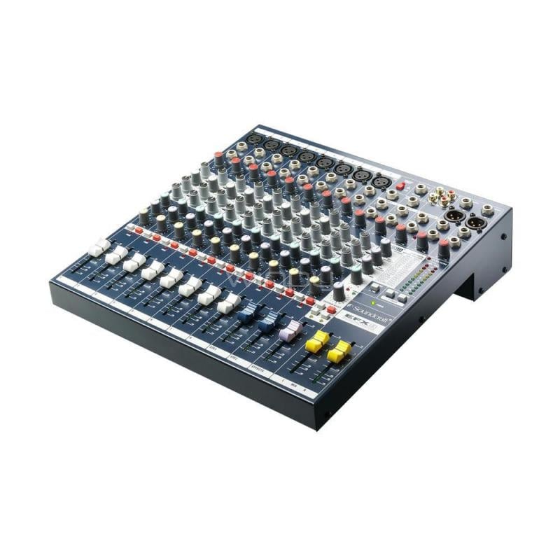Mesa de Mezclas Análoga Soundcraft EFX8 (8 Canales Mono, 2 Estéreo, Lexicon FX)