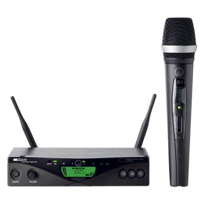 Set de Micrófono Inalámbrico AKG WMS470 Vocal Set (Cápsula D5, Banda BD5-A, 50mW)