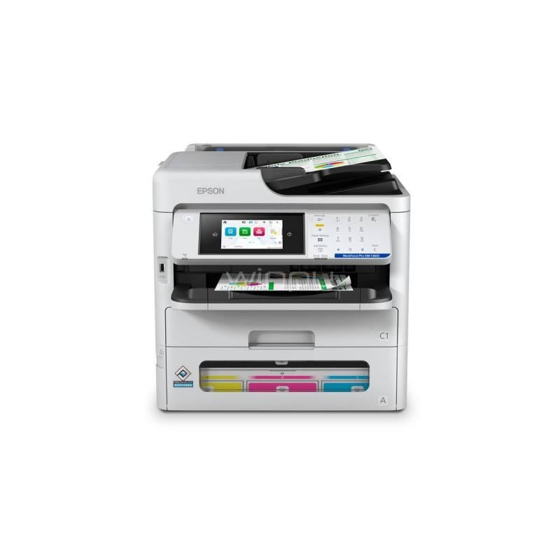 Impresora Multifuncional Epson WorkForce Pro EM-C800 (Color, Duplex, Red)