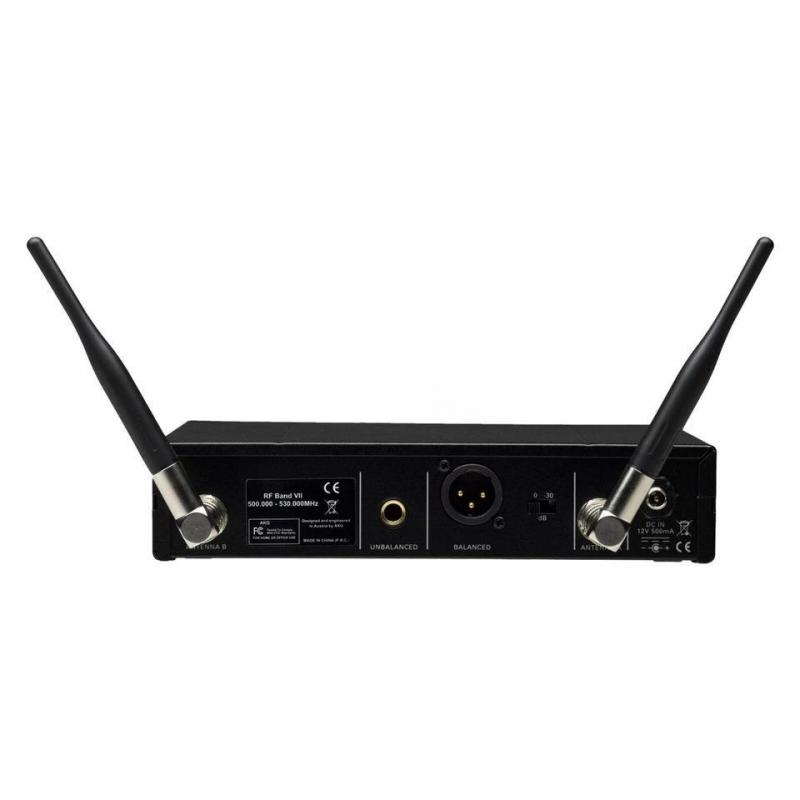 Set de Micrófono Inalámbrico AKG WMS470 Vocal Set (Cápsula D5, Banda 10, 50mW)