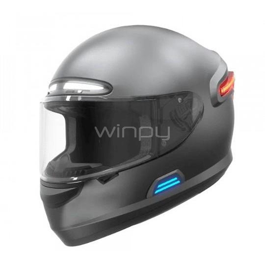 Casco Inteligente Livall MC1 (Talla L, LED, Gris)