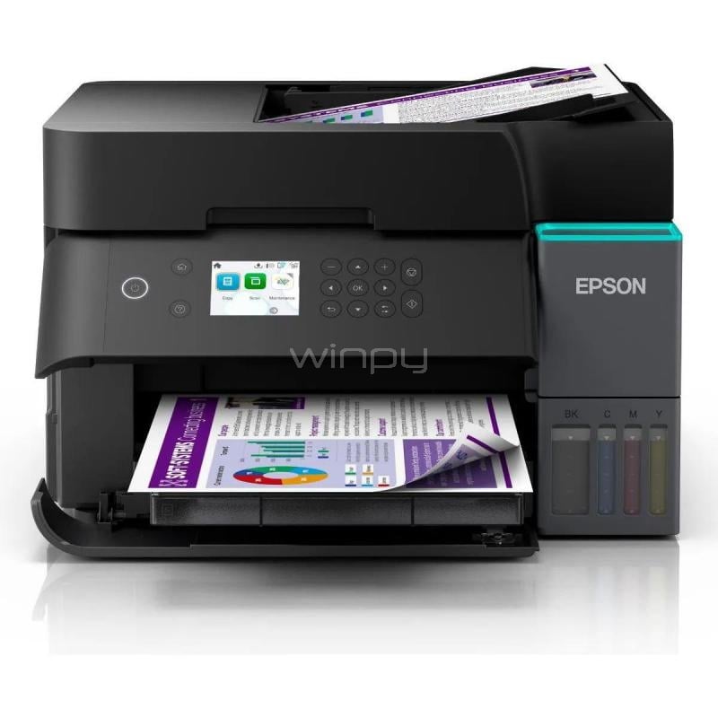 Multifuncional Epson EcoTank L6370 (Tinta Color, Dúplex, Wi-Fi/USB)