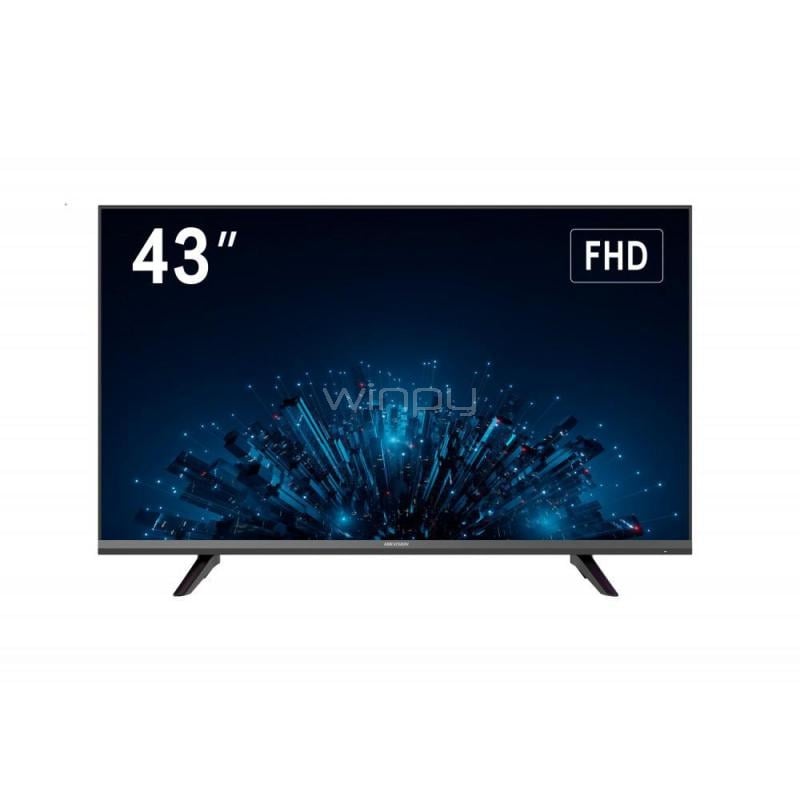 Televisor Hikvision DS-D5043F3-1V0S de 43” (D-LED, Full HD, HMDI)