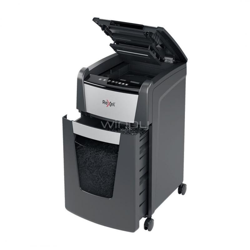 Trituradora de Papel Rexel Optimum AutoFeed+ 300X Partículas (Nivel P-4)