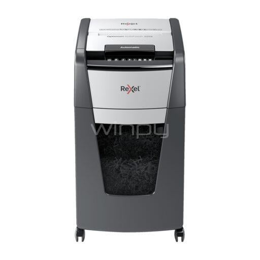 Trituradora de Papel Rexel Optimum AutoFeed+ 300X Partículas (Nivel P-4)