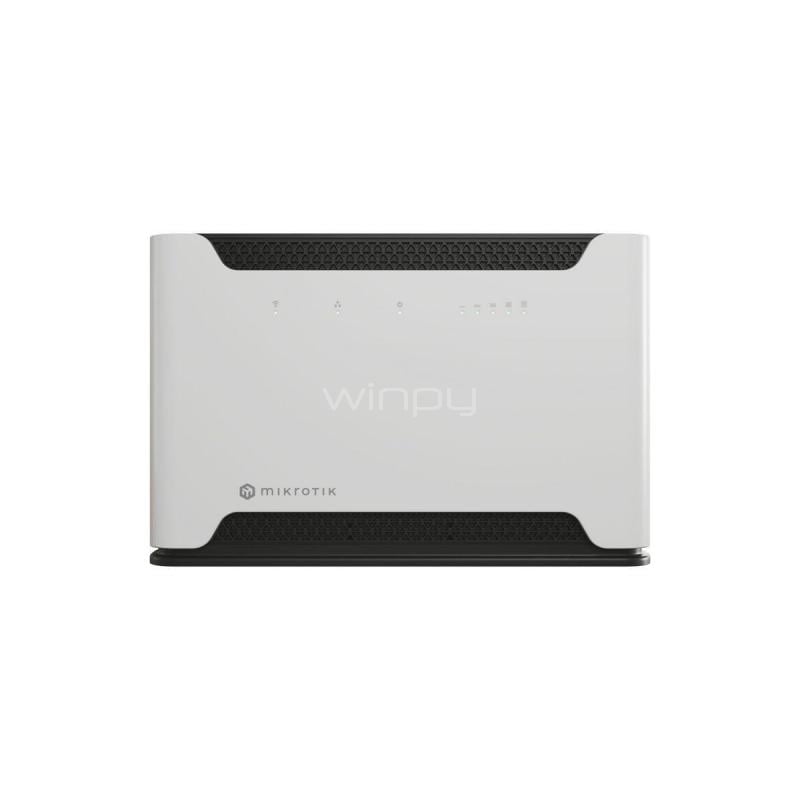 Router MikroTik Chateau 5G R16 (Doble Banda, WiFi 5, 5x Gigabit Ethernet, USB 2.0)