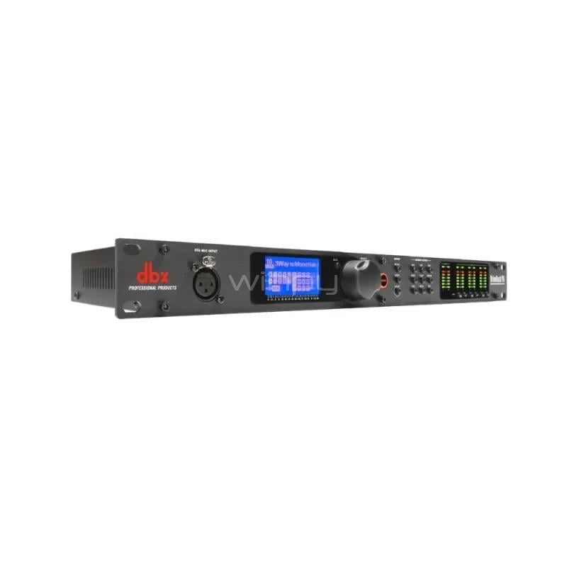 Procesador de Altavoces dbx DriveRack PA2 (Gestión de PA, EQ/Limitador, AutoEQ, 2×6)
