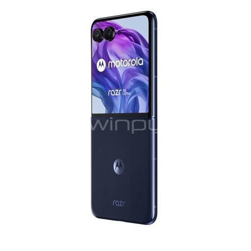 Smartphone Motorola Razr 50 Ultra de 6.9“ (12GB RAM, 512GB Internos, Cosmic Blue)