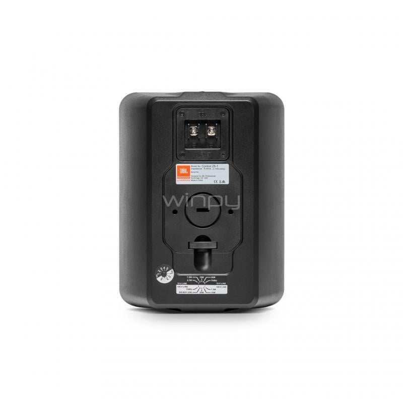 Parlante JBL Control 25-1 de 5.25” (Pasivo, 200W, Negro)