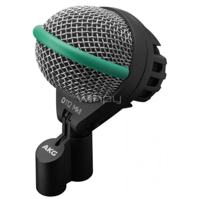 Micrófono AKG D112 MKII Para Bombo y Bajo (Negro)