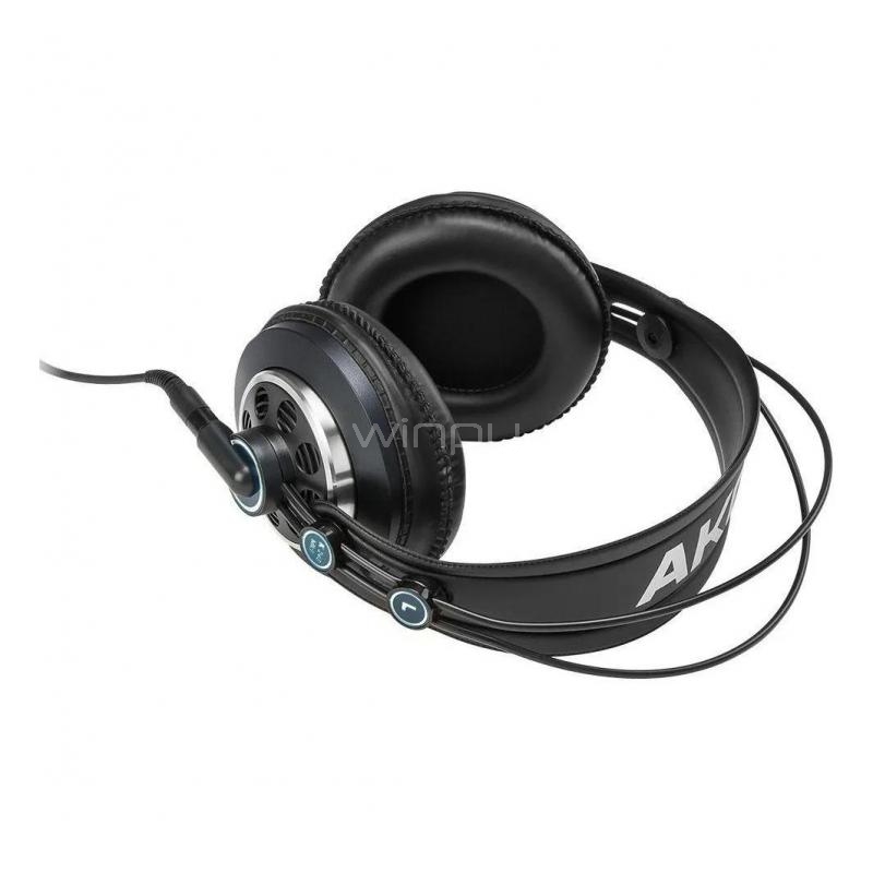 Audífonos de Estudio AKG K240 MKII (Semiabiertos, Cable Desmontable, Negro)