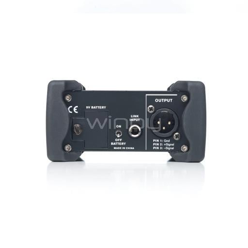 Caja Directa Activa dbx Di1 (Inyección Directa, XLR/TS, Ground Lift, Phantom Power)