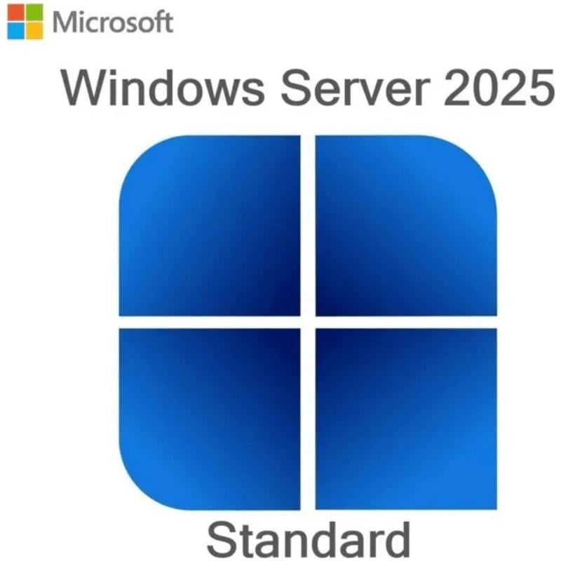 Licencia Microsoft Windows Server Standard 2025 (16 Cores, Formato DVD-ROM)