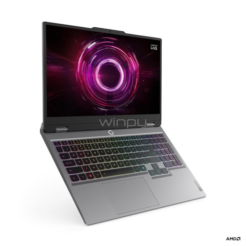Notebook Gamer Lenovo LOQ de 15.6” (Ryzen 7 250, RTX 5060, 16GB DDR5, 512GB SSD, Win11)
