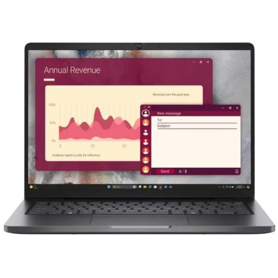 Notebook Dell Pro PC14250 14” (Ultra 5 225U, 16GB RAM DDR5, 512GB SSD, Win11 Pro)