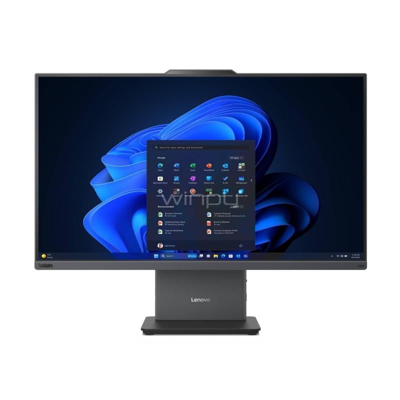 All in One Lenovo ThinkCentre neo 55a de 23.8” (Ryzen 5 220, 16GB RAM, 512GB SSD, Win11 Pro)