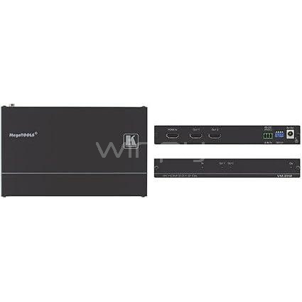 Amplificador de Distribución Kramer VM-2H2 de 4K (HDMI 2.0, HDR, HDCP 2.2)