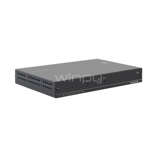 Amplificador de Distribución Kramer VM-2H2 de 4K (HDMI 2.0, HDR, HDCP 2.2)