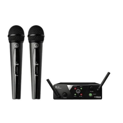 Set de Micrófonos Inalámbricos AKG WMS40 Mini2 Dual Vocal (Banda US45A/C)
