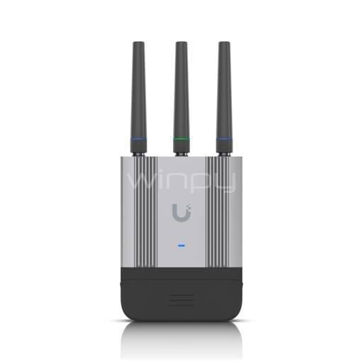 Router Ubiquiti UniFi Mobile Industrial (LTE Cat4, GPS, PoE-In/Out, IPX6)